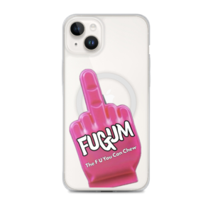 FUGUM Finger MagSafe® clear case for iPhone®