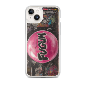 FUGUM Graffiti Bubble MagSafe® clear case for iPhone®