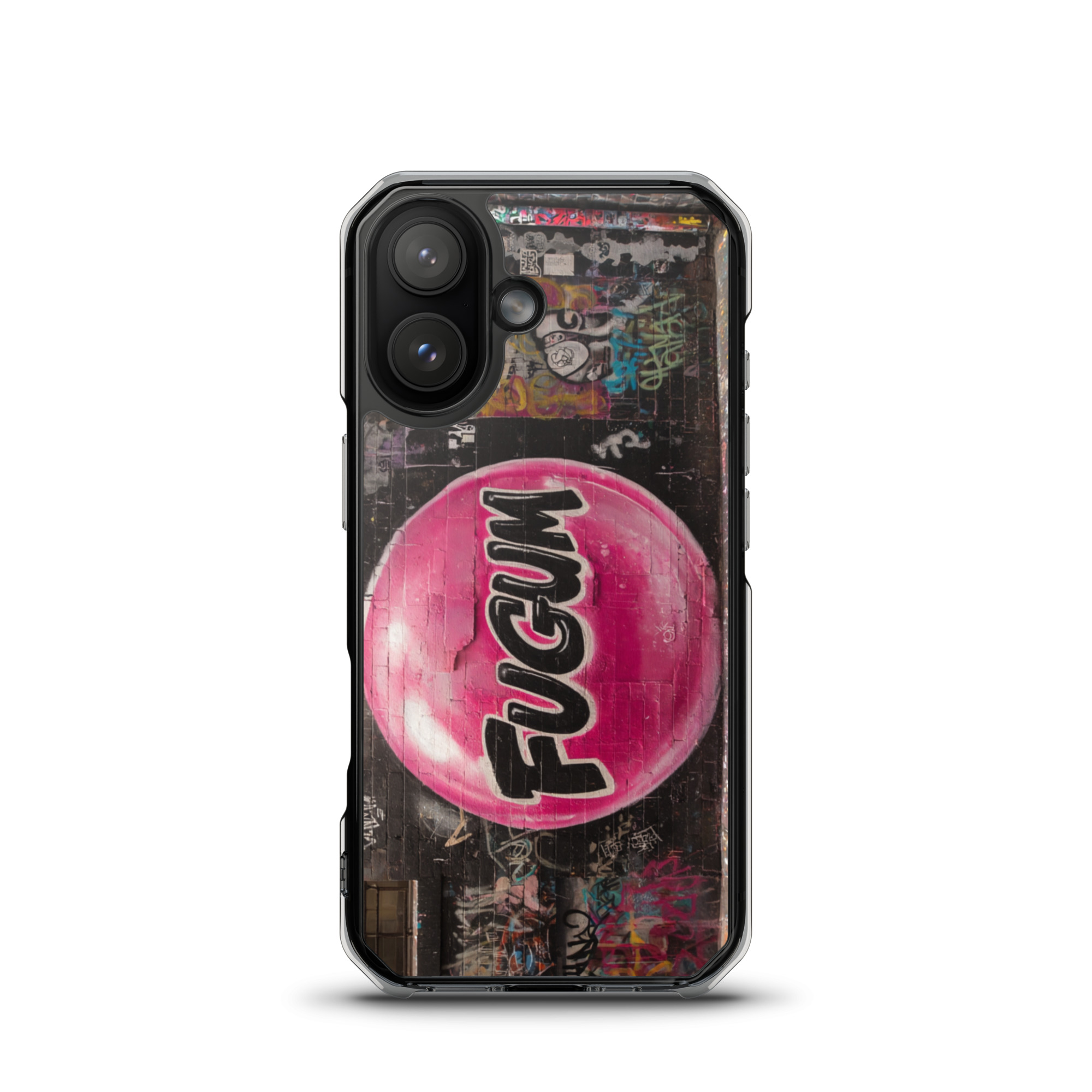 FUGUM Graffiti Bubble MagSafe Clear Case For iPhone - FUGUM FUGUM Graffiti Bubble MagSafe Clear Case For iPhone - FUGUM