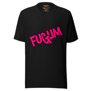 Pink FUGUM Unisex t-shirt