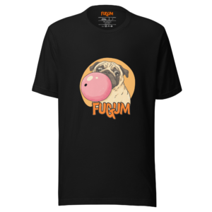 FUGUM Pug Illustrated Unisex t-shirt