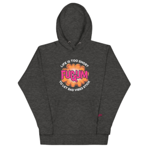 FUGUM Slogan Unisex Hoodie