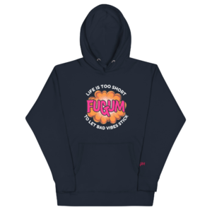 FUGUM Slogan Unisex Hoodie