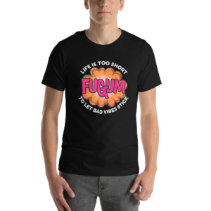 FUGUM Slogan Unisex t-shirt