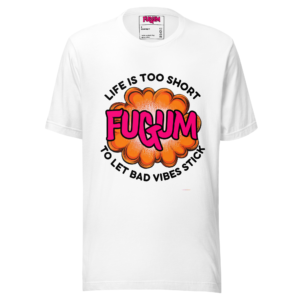 FUGUM Slogan Unisex t-shirt