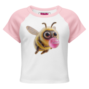 FUGUM Bee Women’s Baby Tee